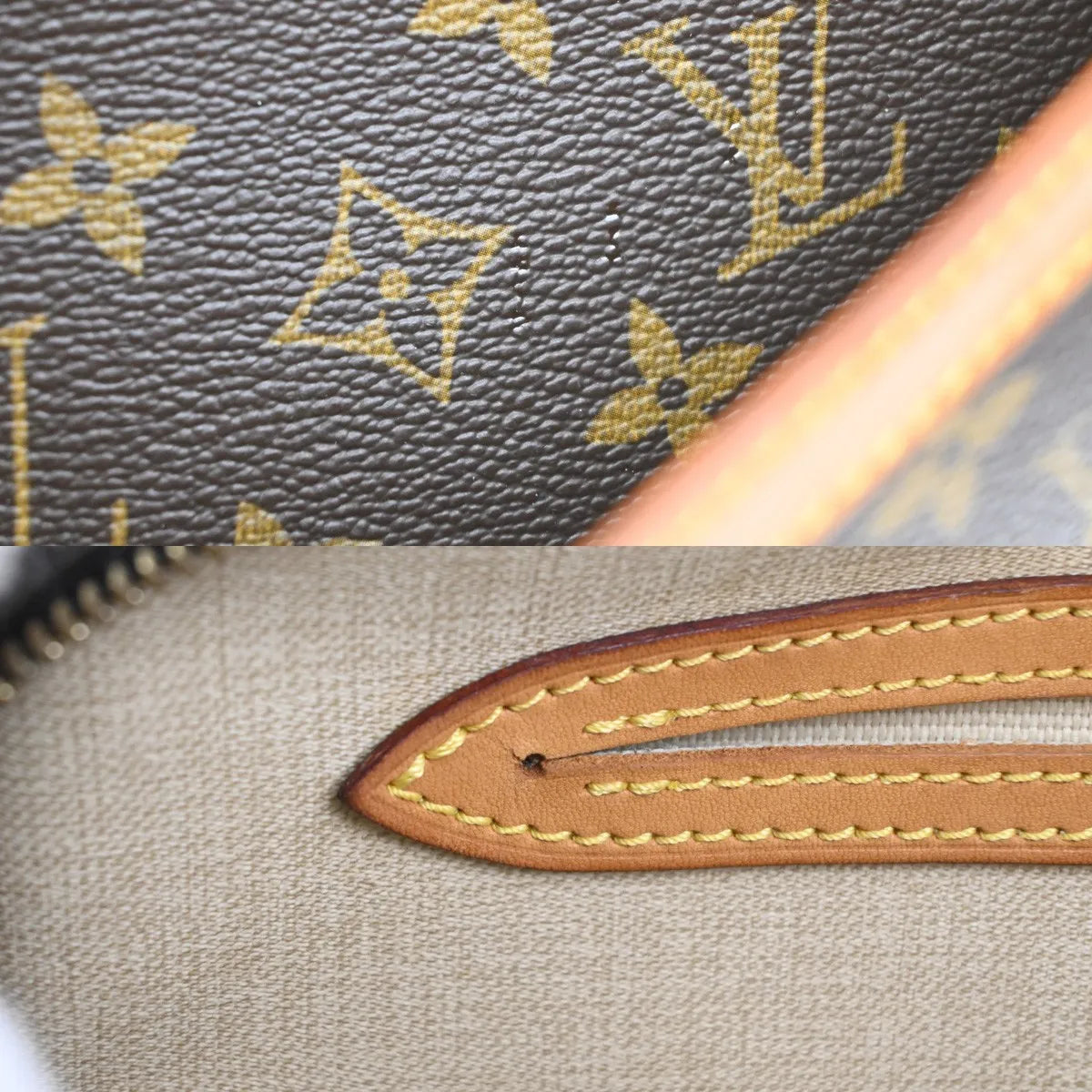 Louis Vuitton Reporter Monogram Canvas, Brown, Canvas, Shoulder Bag