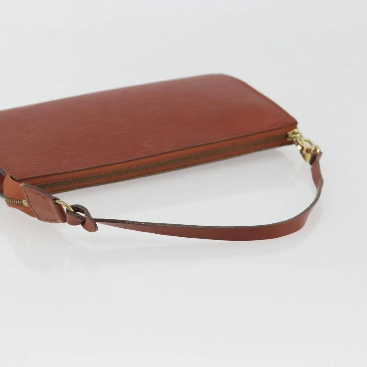 Louis Vuitton Pochette Accessoires Epi, Brown, Leather, Clutch