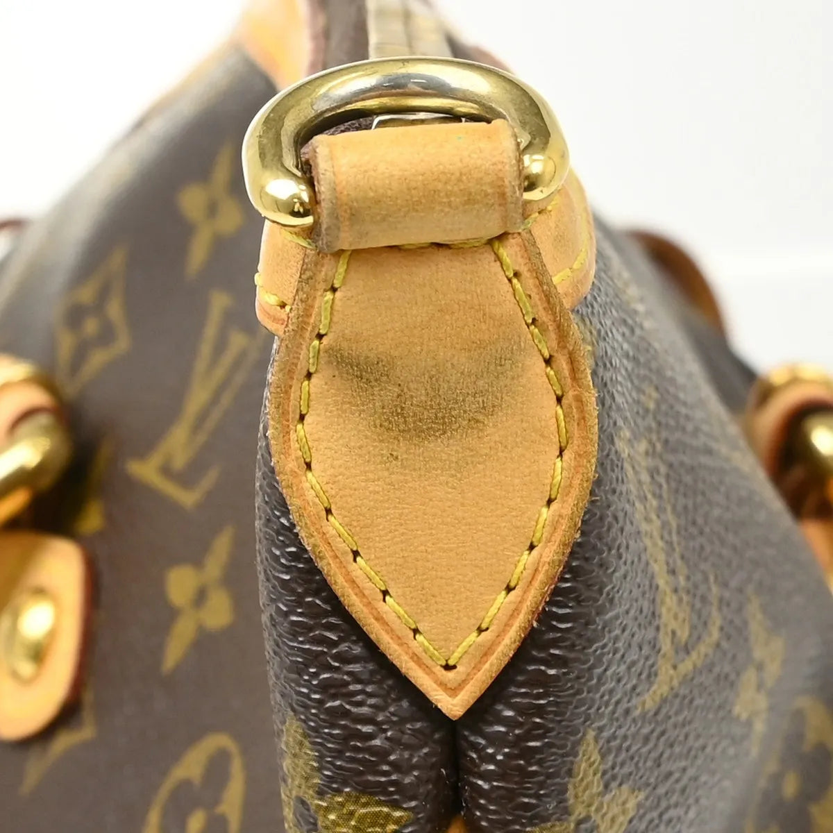Louis Vuitton Palermo Monogram Canvas, Brown, Canvas, Tote Bag