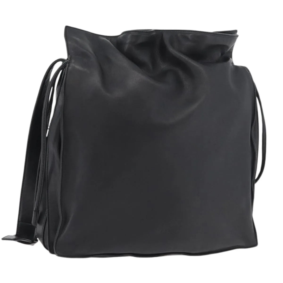 Loewe Flamenco Leather, Black, Leather, Shoulder Bag