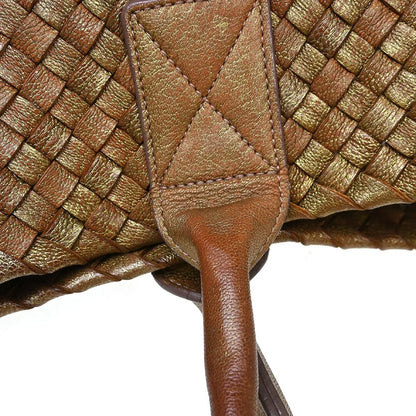 Bottega Veneta Cabat Tote Intrecciato Nappa, Brown, Leather, Tote Bag