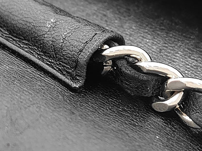 Chanel Sweet Camellia Wallet on Chain Quilted Lambskin, Black, Leather, Shoulder Bag