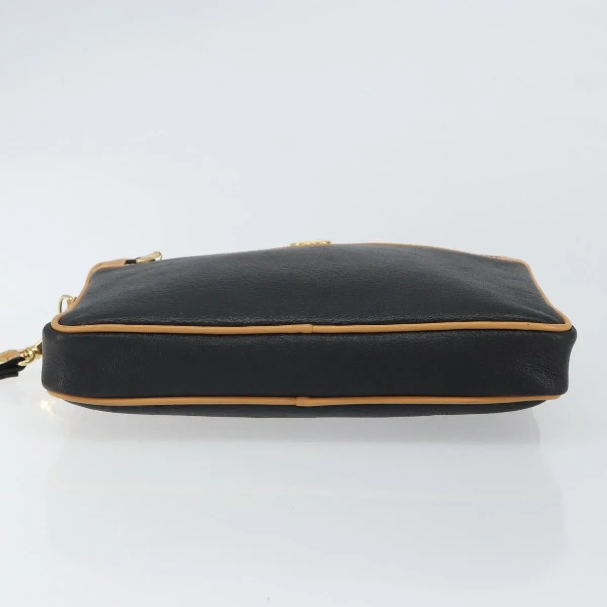 Gucci Vintage clutch Leather, Black, Leather, Clutch