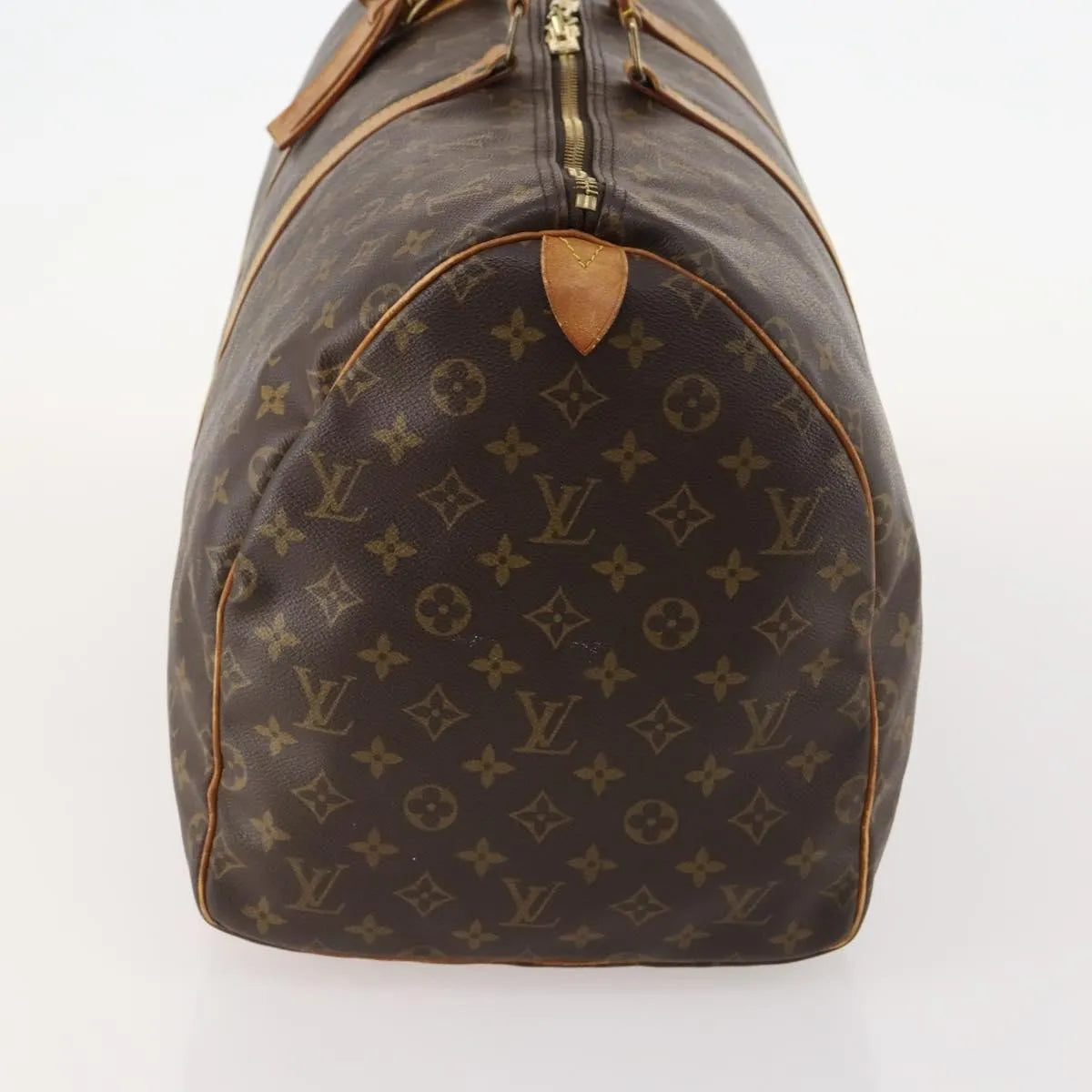Louis Vuitton Keepall Monogram Canvas, Brown, Canvas, Travel Bag
