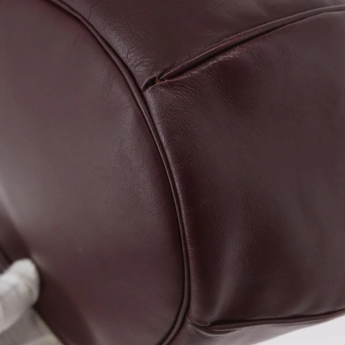 cartier Must de cartier Leather, Burgundy, Leather, Shoulder Bag