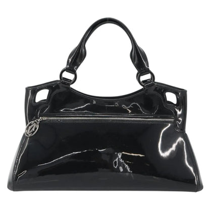 Cartier Marcello Patent leather, Black, Patent Leather, Handbag