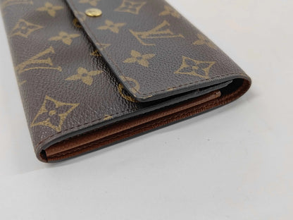 Louis Vuitton Porte Tresor International Monogram Canvas, Brown, Canvas, Wallet
