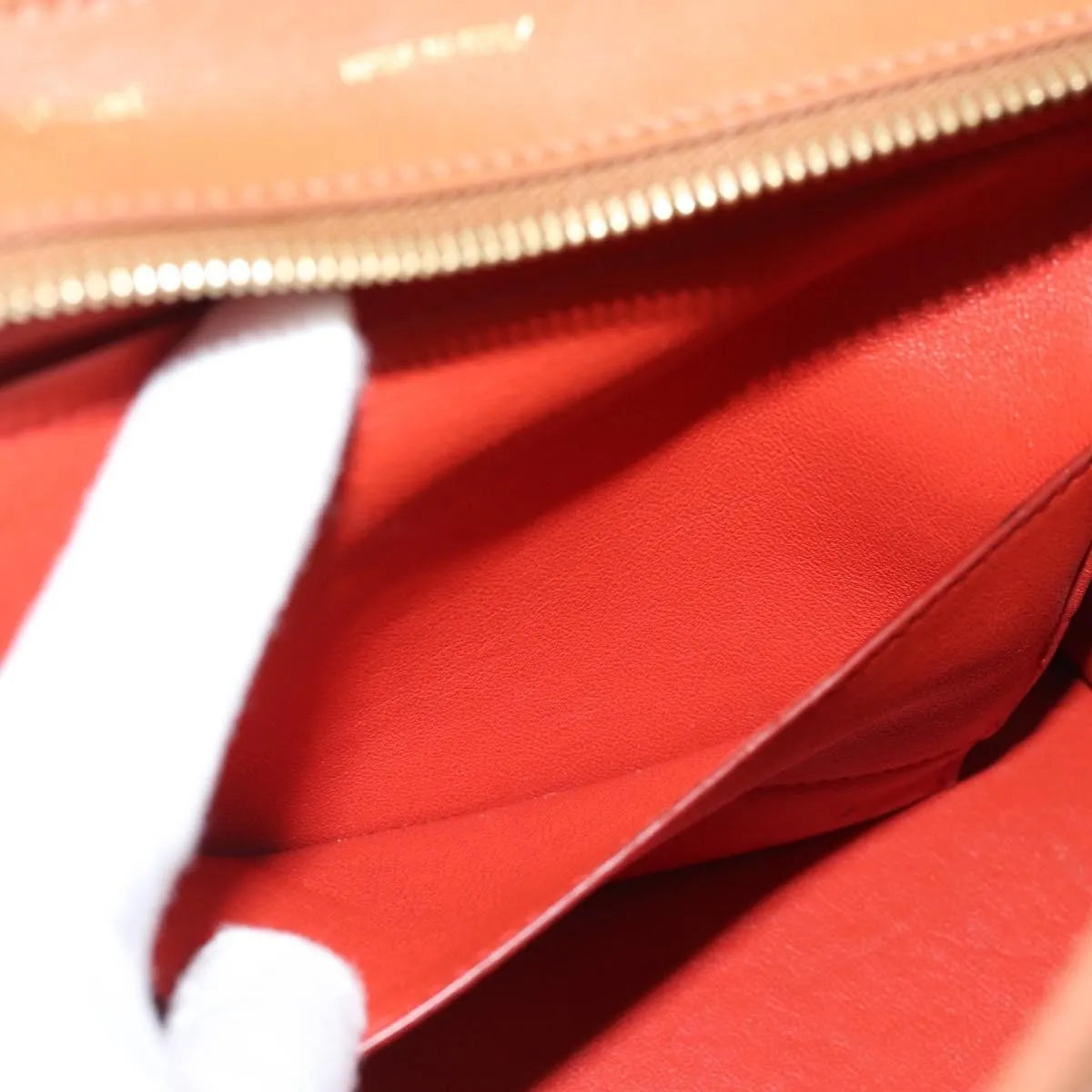 Celine Trapeze Leather with Suede, Brown, Leather, Handbag
