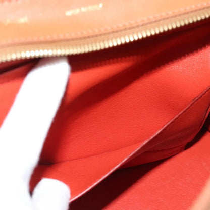 Celine Trapeze Leather with Suede, Brown, Leather, Handbag