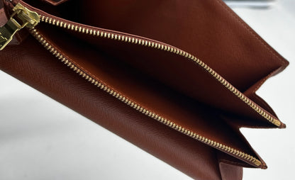 Louis Vuitton Vintage Sarah Monogram Canvas, Brown, Canvas, Wallet