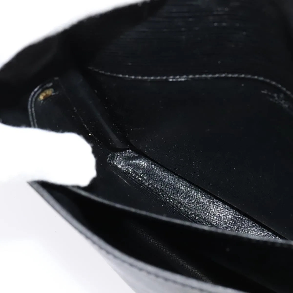Louis Vuitton Cartouchiere Epi Leather, Black, Leather, Shoulder Bag