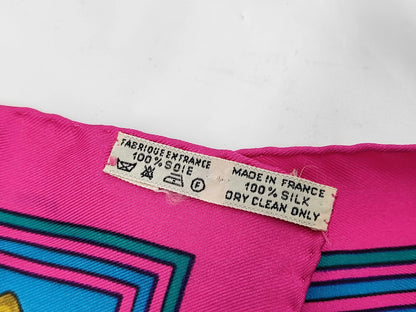 Hermes Carré 90 Silk multicolor, Multicolour, Silk, Scarf