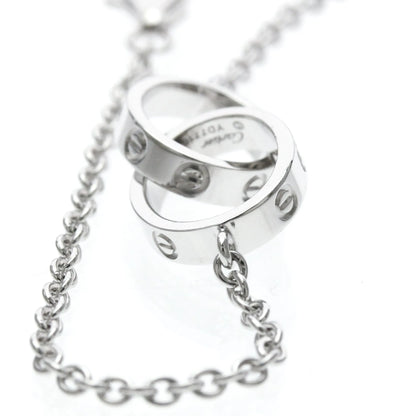 Cartier Love Interlocking 18K White Gold, Silver, White Gold, Bracelet
