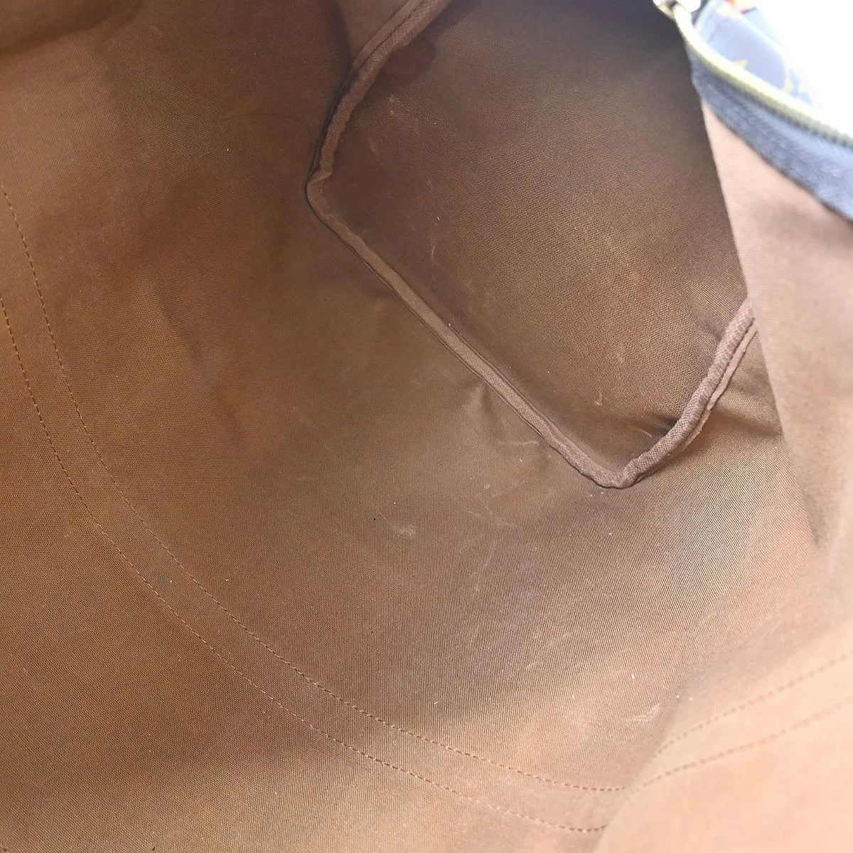 Louis Vuitton Keepall Monogram, Brown, Canvas, Travel Bag