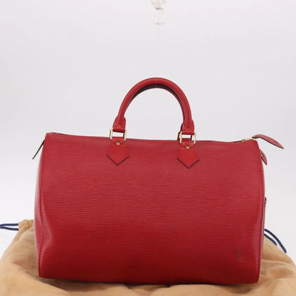 Louis Vuitton Speedy Epi Leather, Red, Leather, Handbag