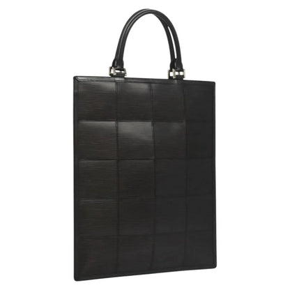 Louis Vuitton Epi Stretch Silver Fizz Epi Stretch, Black, Leather, Handbag