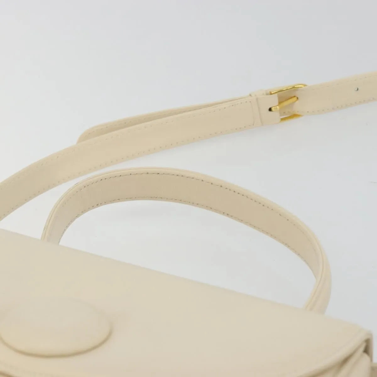 Givenchy Vintage Leather, Beige, Leather, Handbag