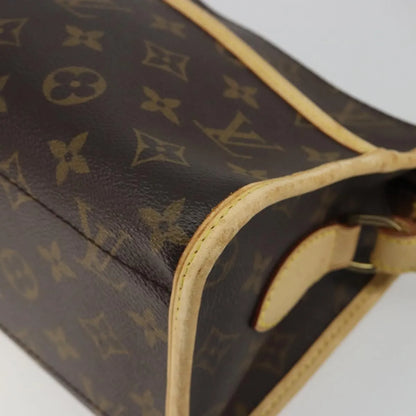 Louis Vuitton Popincourt Monogram Canvas, Brown, Canvas, Shoulder Bag