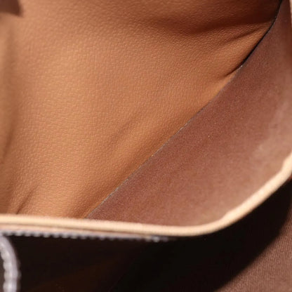 Celine Vintage Macadam Shopper Tote Canvas and Leather, Brown, Canvas, Tote Bag