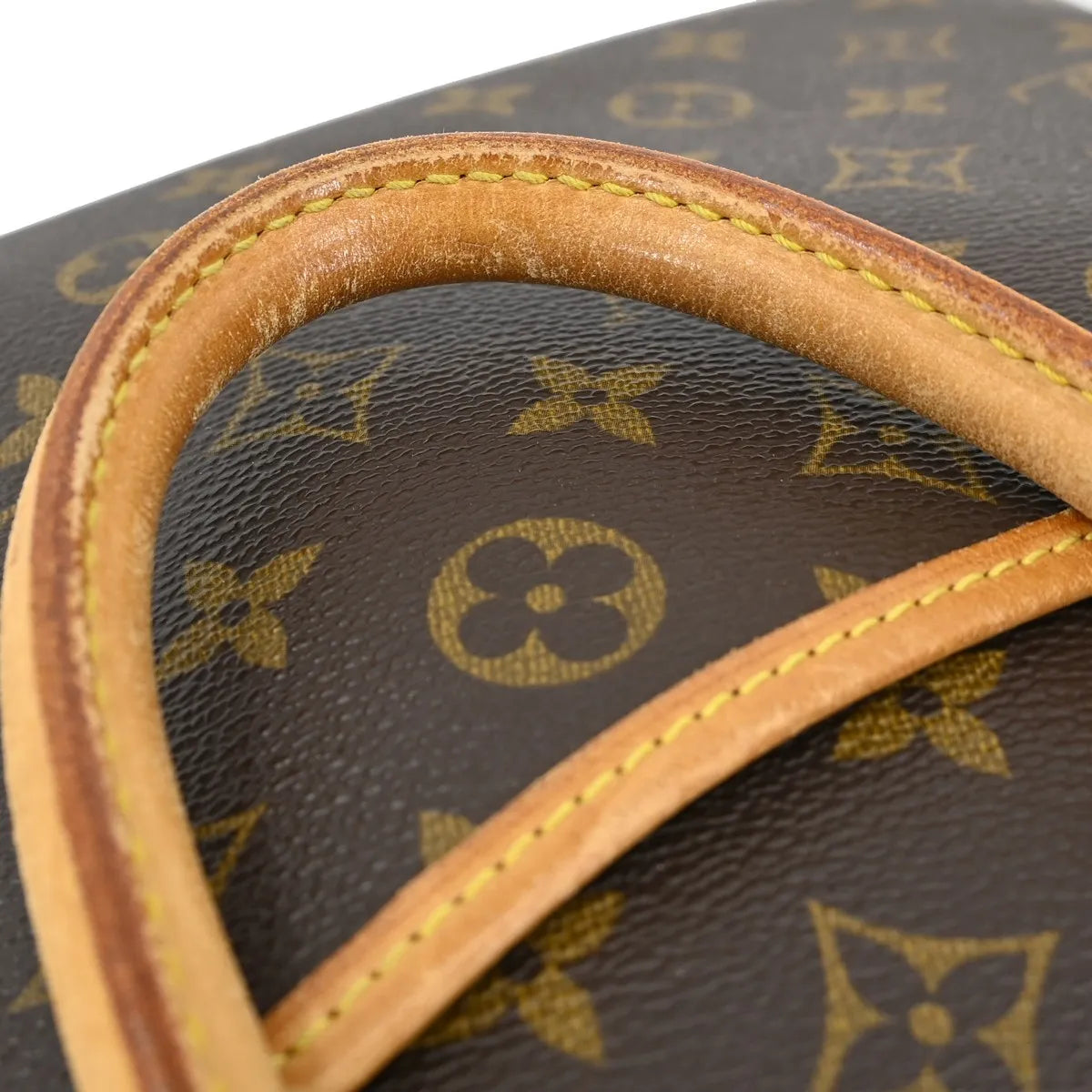 Louis Vuitton Deauville Monogram Canvas, Brown, Canvas, Handbag
