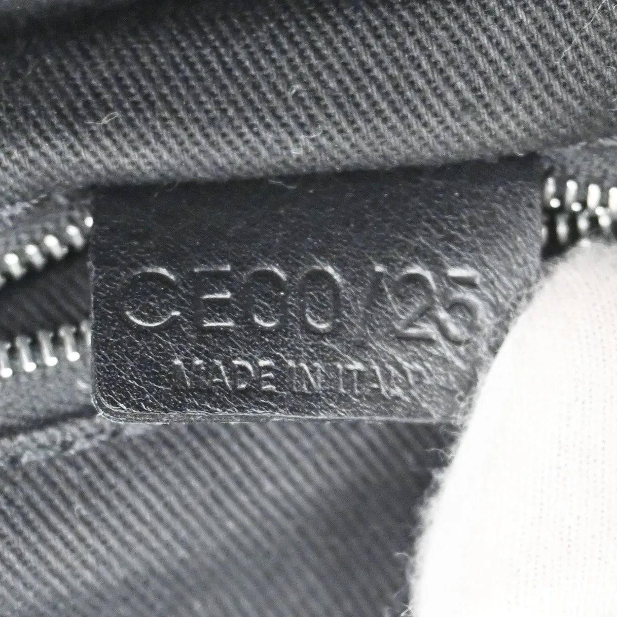 Celine C Macadam Suede, Black, Suede, Shoulder Bag