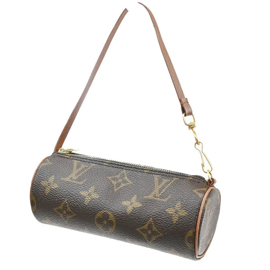 Louis Vuitton Papillon Pochette Monogram Canvas, Brown, Canvas, Clutch