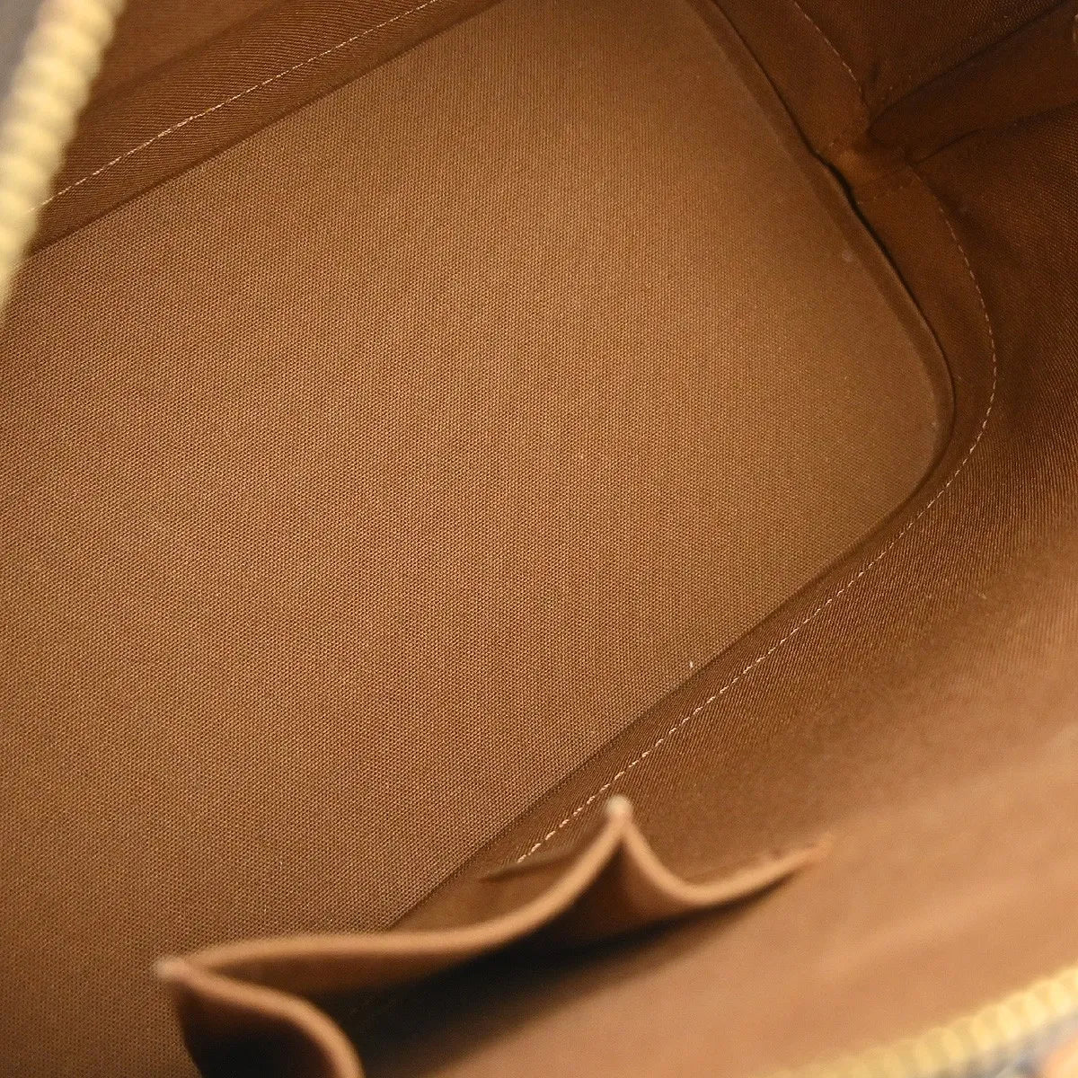 Louis Vuitton Alma Monogram, Brown, Canvas, Handbag