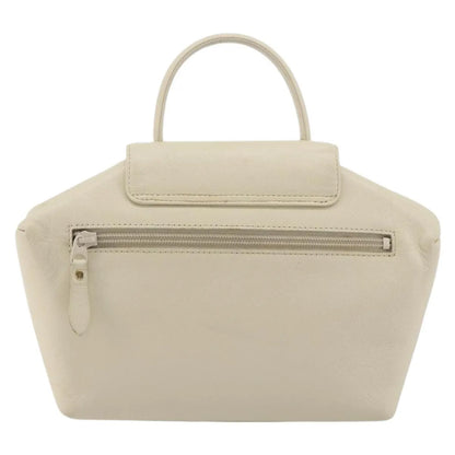 Givenchy Vintage Leather, White, Leather, Handbag