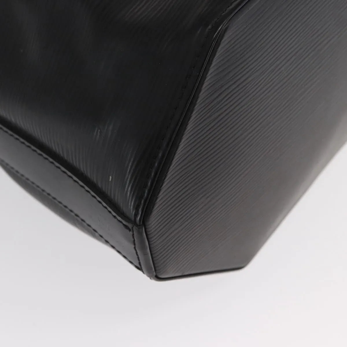 Louis Vuitton Vintage Sac d'Epaule Epi Leather, Black, Leather, Shoulder Bag