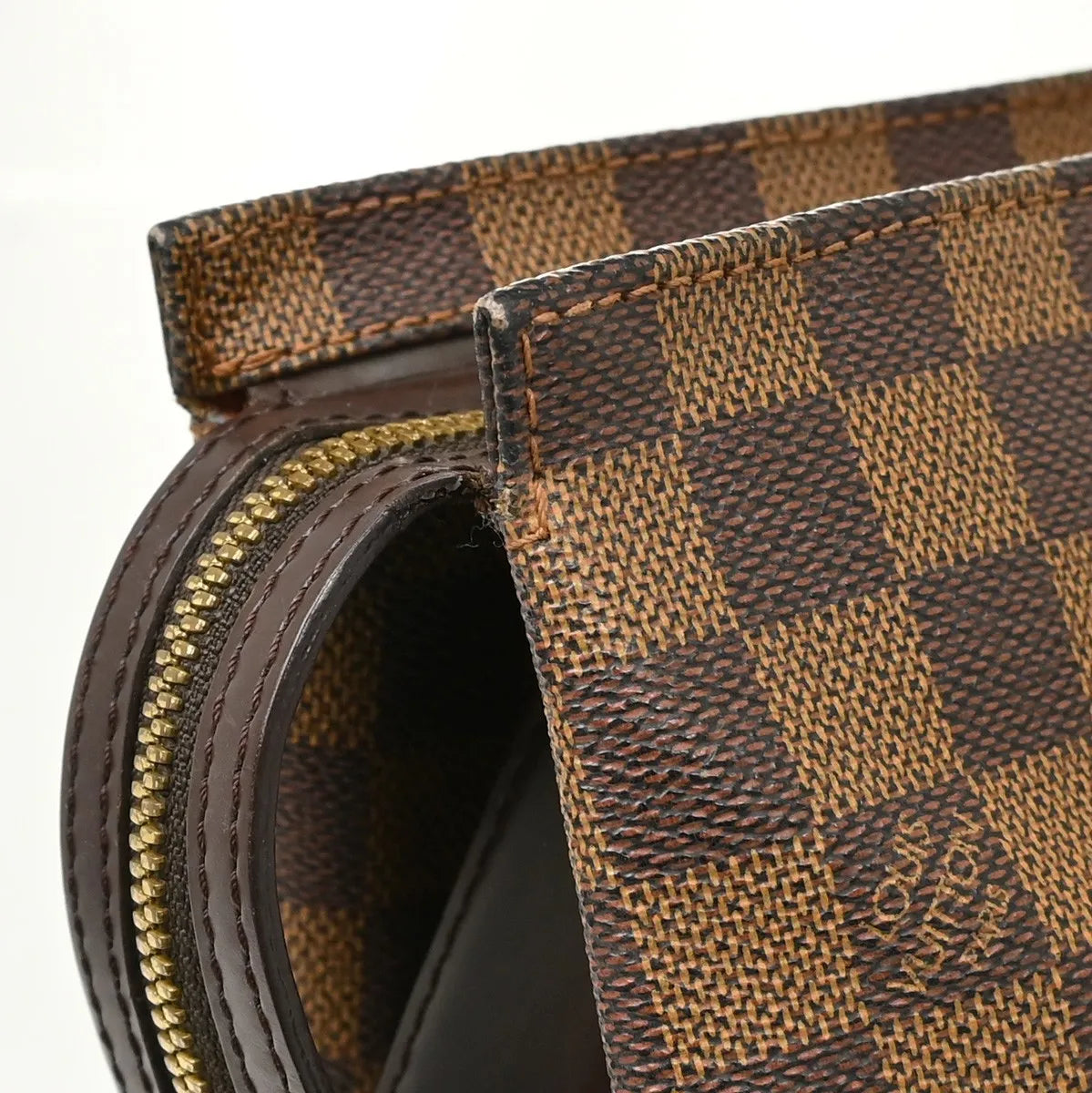 Louis Vuitton Chelsea Damier, Brown, Canvas, Tote Bag
