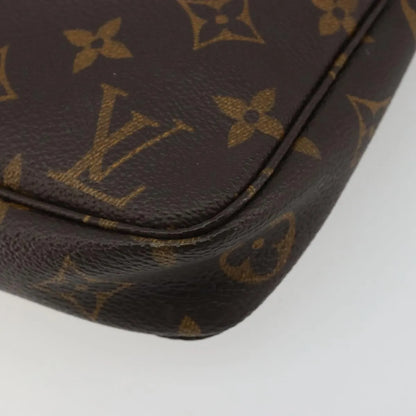 Louis Vuitton Pochette Accessoires NM Monogram Canvas, Brown, Canvas, Clutch