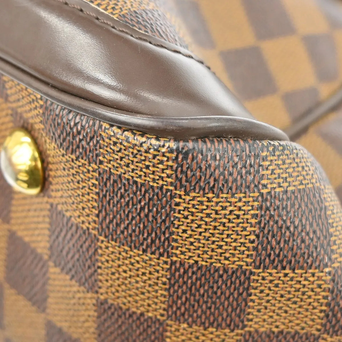 Louis Vuitton Verona Damier, Brown, Canvas, Tote Bag