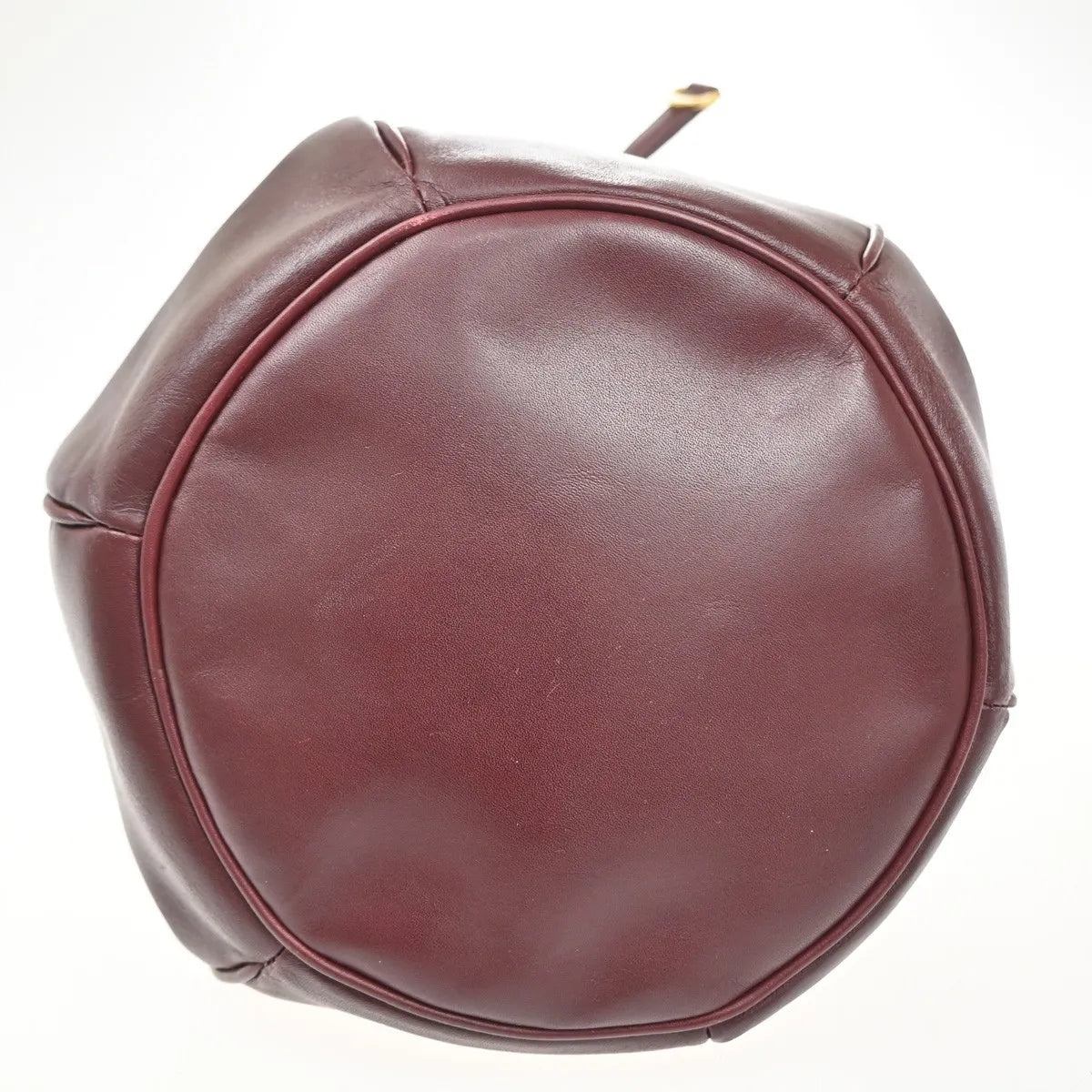 Cartier Must de cartier Leather, Red, Leather, Shoulder Bag
