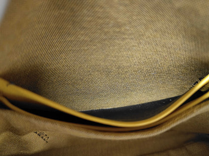 Fendi Baguette Leather, Yellow, Leather, Shoulder Bag