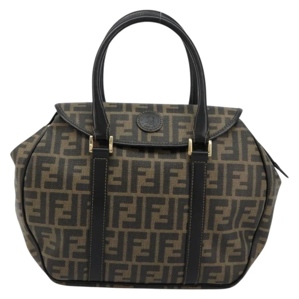 Fendi Zucca Tote FF motif, Multicolour, Canvas, Handbag