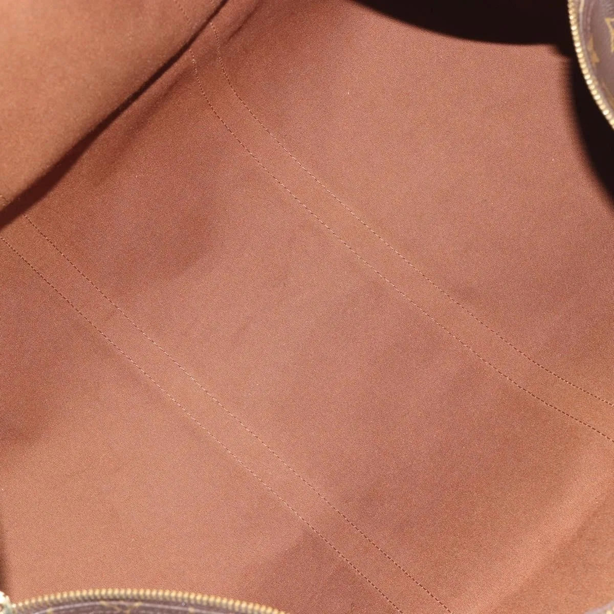 Louis Vuitton Keepall Bandoulière Monogram, Brown, Canvas, Travel Bag