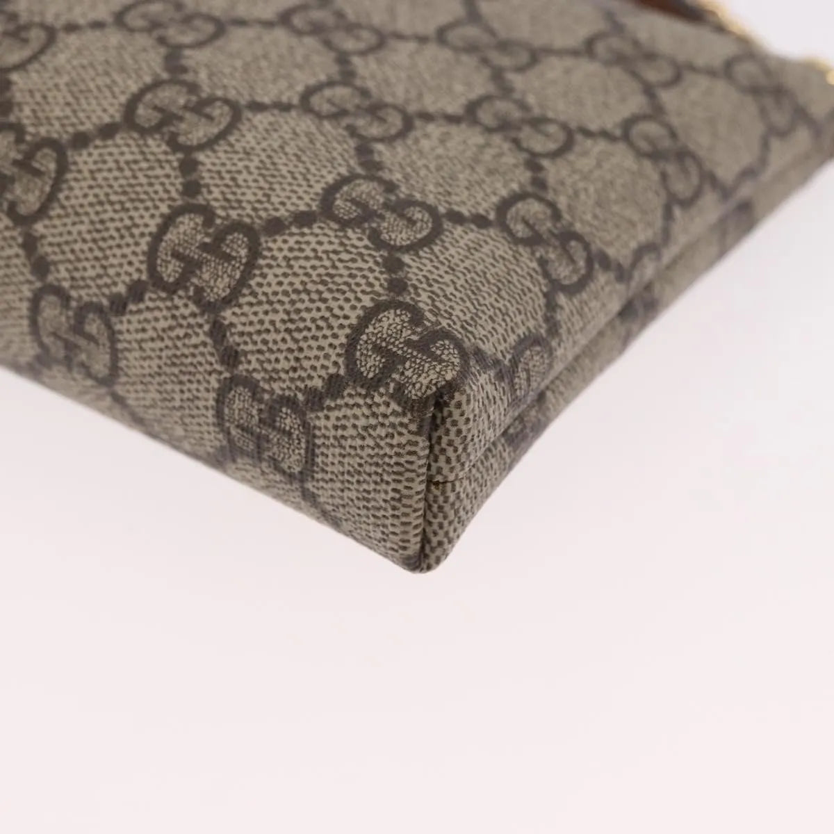 Gucci Pochette GG Canvas, Beige, PVC, Clutch
