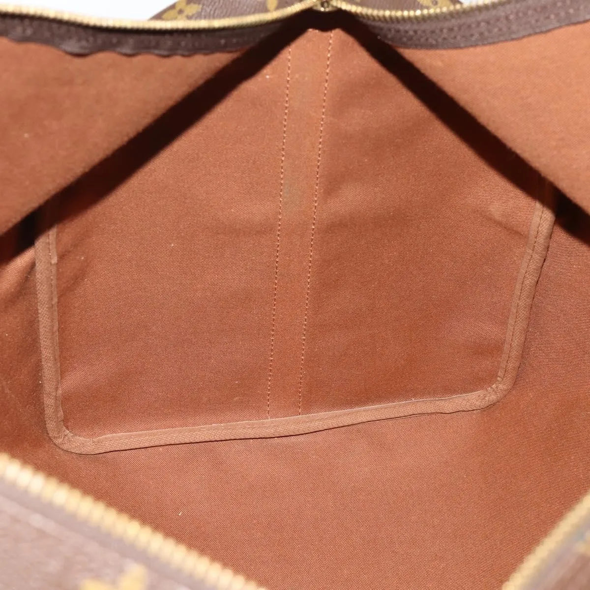 Louis Vuitton Keepall Bandouliere Monogram Canvas, Brown, Canvas, Travel Bag