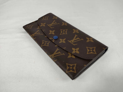 Louis Vuitton Emilie Monogram Canvas, Brown, Canvas, Wallet