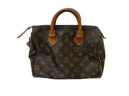 Louis Vuitton Speedy Monogram Canvas, Brown, Canvas, Handbag