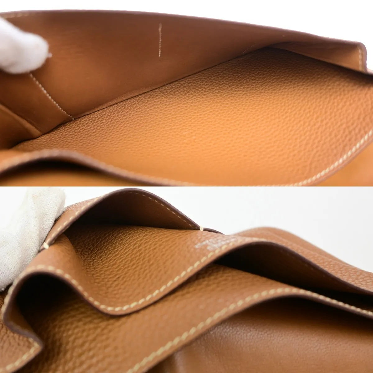 Hermes Dogon Duo Combined Leather, Brown, Leather, Wallet