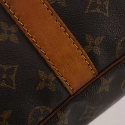 Louis Vuitton Keepall Bandoulière Monogram, Brown, Canvas, Travel Bag