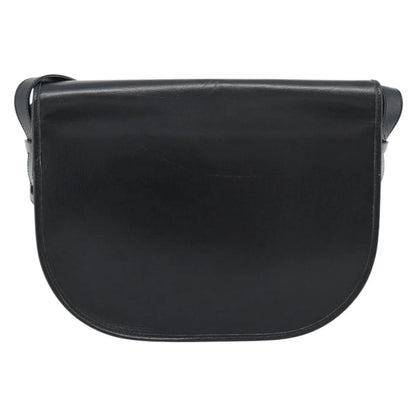 Christian Dior Vintage Leather, Black, Leather, Shoulder Bag