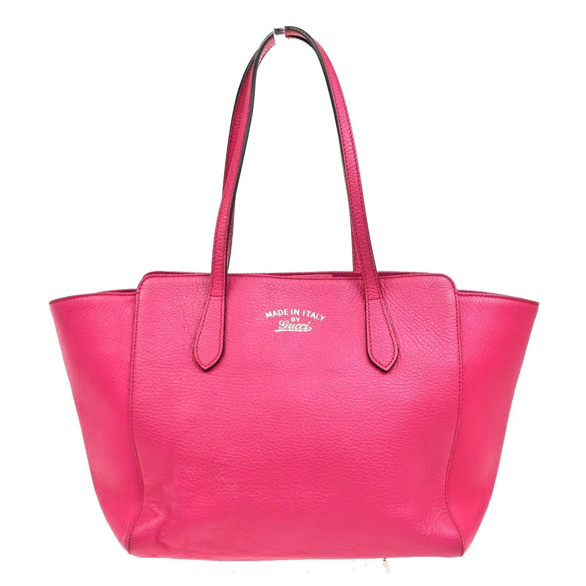 Gucci Swing Tote Leather, Pink, Leather, Tote Bag