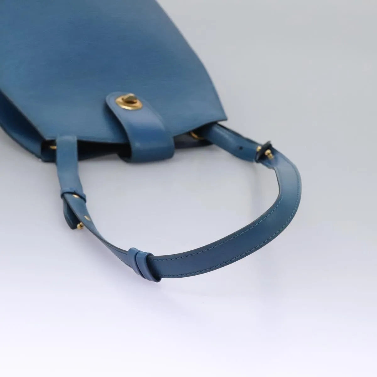 Louis Vuitton Cluny Epi Leather, Blue, Leather, Shoulder Bag