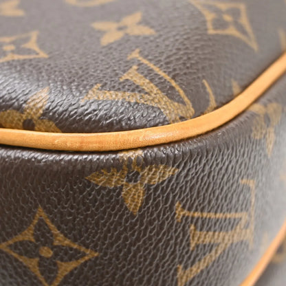 Louis Vuitton Reporter Monogram Canvas, Brown, Canvas, Shoulder Bag