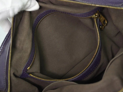 Louis Vuitton Stellar Mahina Leather, Purple, Leather, Handbag