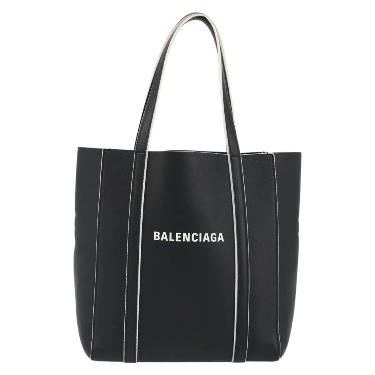 Balenciaga Everyday Tote Leather, Black, Leather, Tote Bag