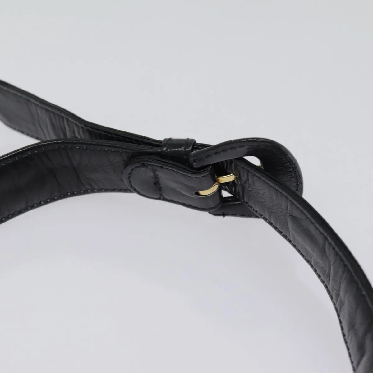 Chanel Vintage CC Flap Waist Quilted Leather, Black, Leather, Clutch