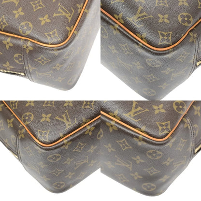 Louis Vuitton Deauville Monogram, Brown, Canvas, Handbag